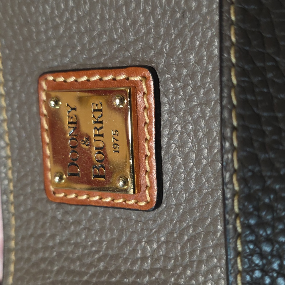 Dooney & Bourke Elephant Gray Lexington Small Tote - Picture 2 of 11